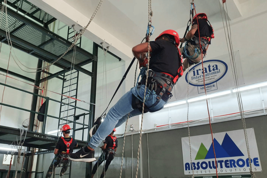 IRATA Training by Absolute Rope Access Solutions